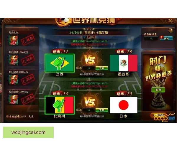 世界杯精彩对决即时竞猜胜负平台全方位赛事分析指南